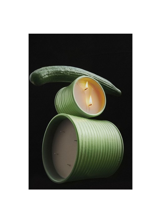 LOEWE Small Cucumber Candle - geurkaars 170 gram - detail 5 undefined
