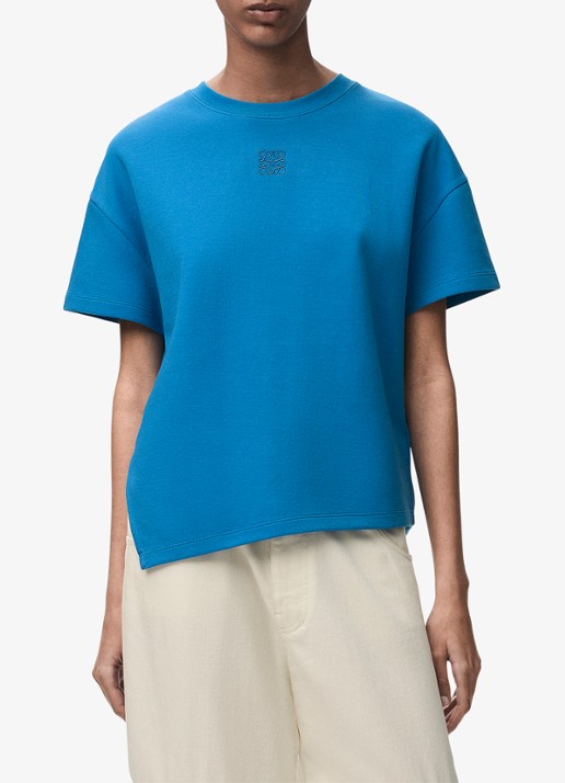 LOEWE T-shirt met zijsplit en logo