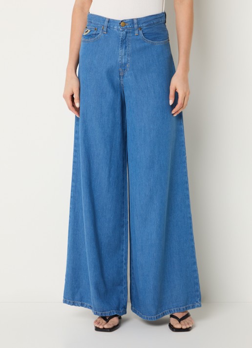 Lois Marlene high waist wide fit broek
