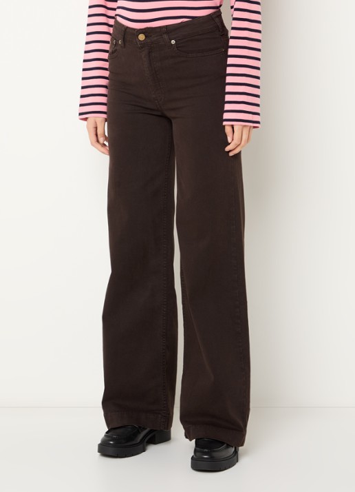 Lois Mistral high waist straight fit jeans met gekleurde wassing