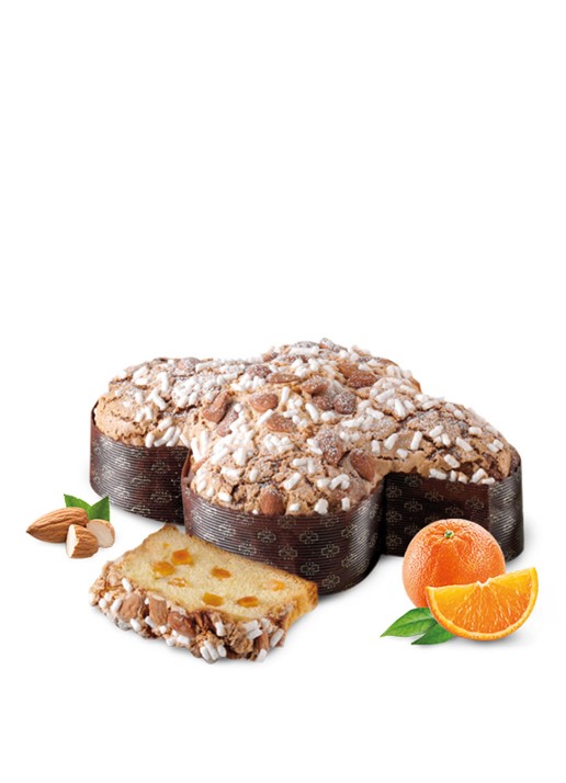 Loison Colomba Traditional paasbrood met sinaasappel 750 gram - voorkant 2 undefined