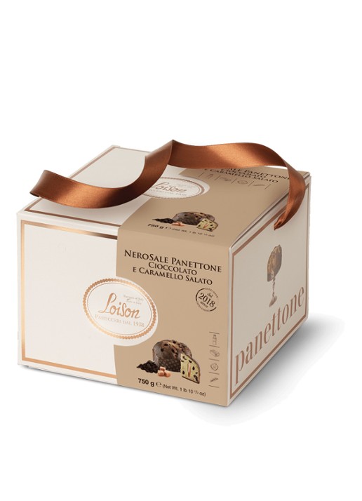 Loison NeroSale Chocolate & Salted Caramel panettone 700 gram