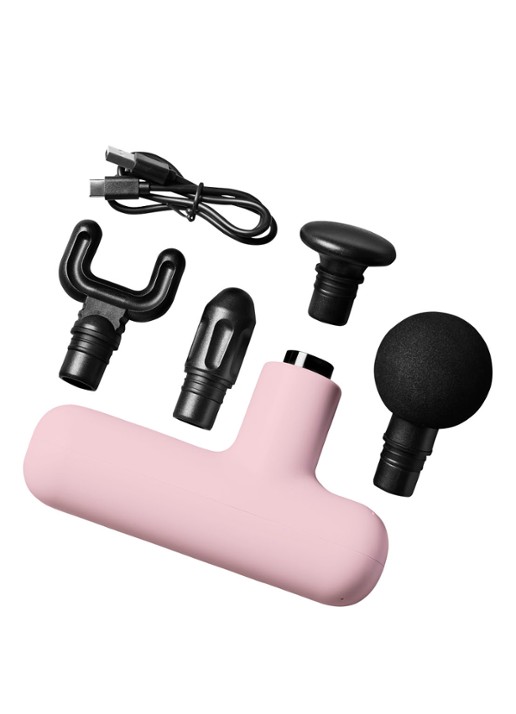 Lola Portable Massage Device sport massageapparaat - detail 3 lichtroze