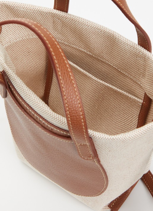 Longchamp Complice crossbodytas S met leren details - detail 3 beige