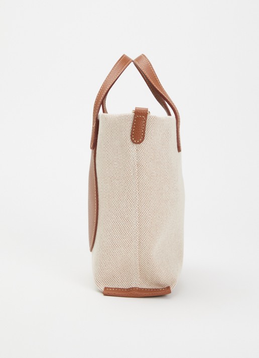 Longchamp Complice crossbodytas S met leren details - detail 4 beige