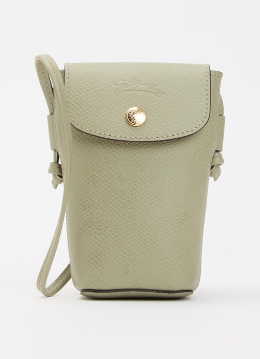 Longchamp Épure crossbody telefoonhoes van leer