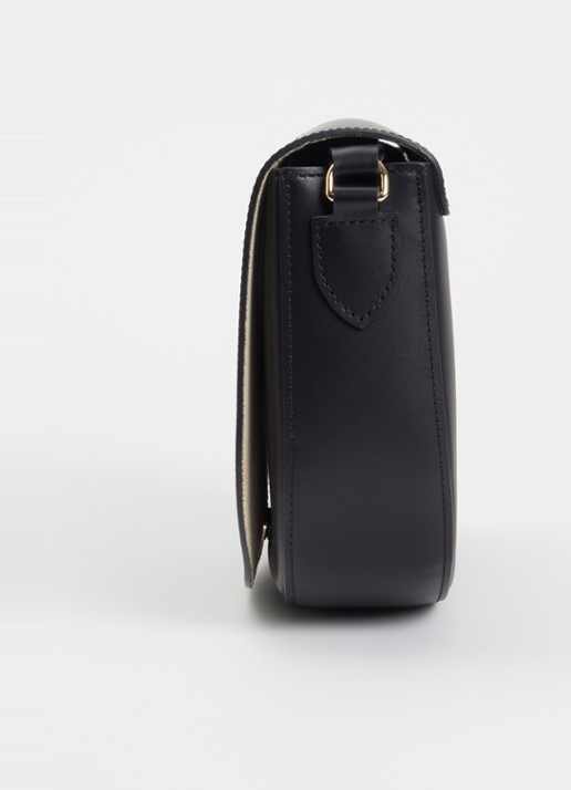 Longchamp Épure crossbodytas M van kalfsleer - detail 3 zwart