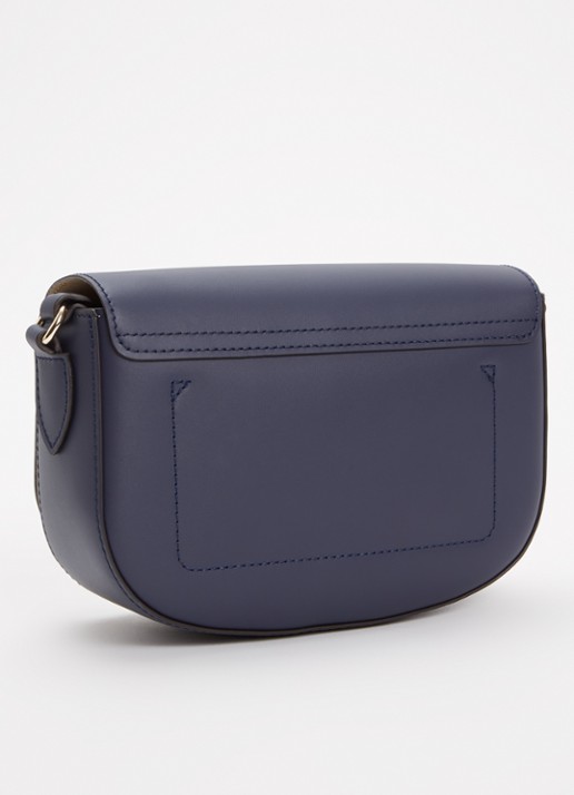 Longchamp Épure crossbodytas S van kalfsleer - achterkant 6 donkerblauw