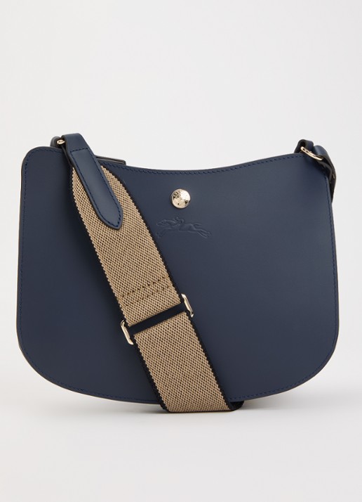 Longchamp Épure crossbodytas van kalfsleer met verstelbare schouderriem