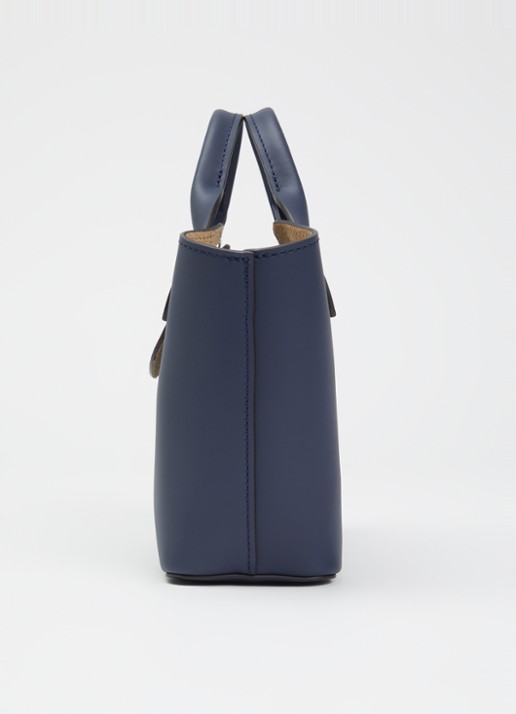 Longchamp Épure crossbodytas XS van kalfsleer met afneembare schouderriem - detail 5 donkerblauw