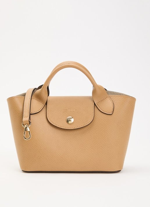 Longchamp Épure crossbodytas XS van leer met afneembare schouderriem
