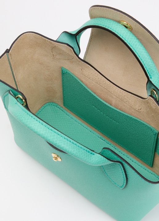 Longchamp Èpure handtas van leer met afneembare schouderriem - detail 3 mint