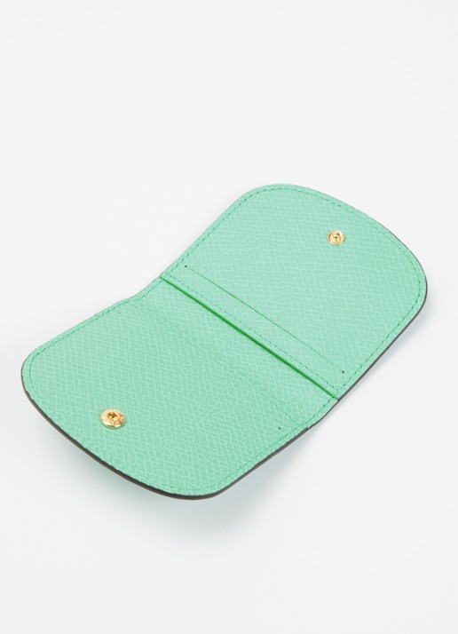 Longchamp Épure kaarthouder van leer - voorkant 3 mint