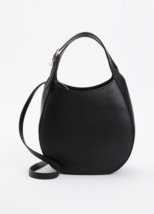 Longchamp Le Foulonné handtas S van leer met afneembare schouderriem