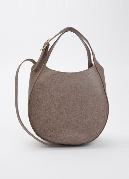 Longchamp Le Foulonné handtas S van leer met afneembare schouderriem
