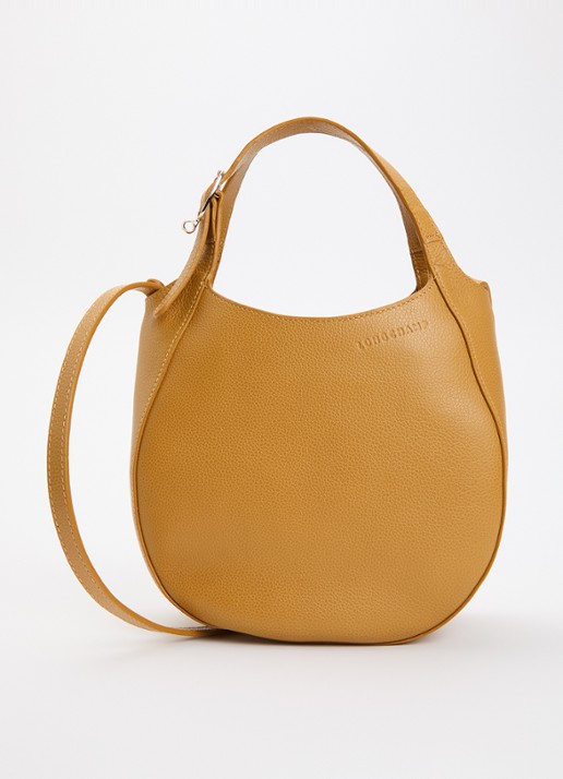 Longchamp Le Foulonné handtas S van leer met afneembare schouderriem
