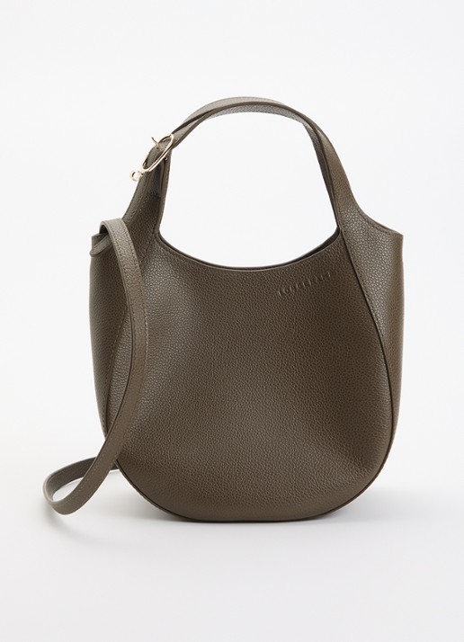 Longchamp Le Foulonné handtas S van leer met afneembare schouderriem