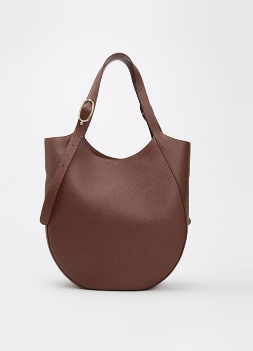 Longchamp Le Foulonné shopper XL van leer
