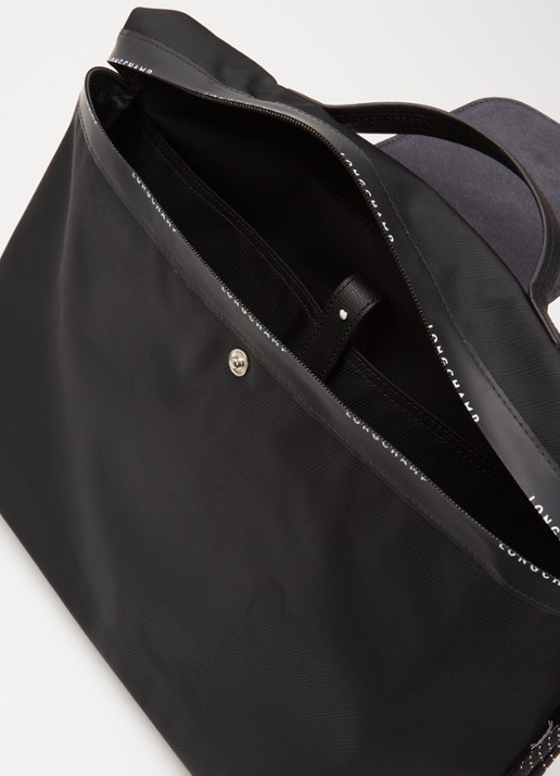 Longchamp Le Pliage Energy businesstas met leren details en 14-inch laptopvak - detail 5 zwart