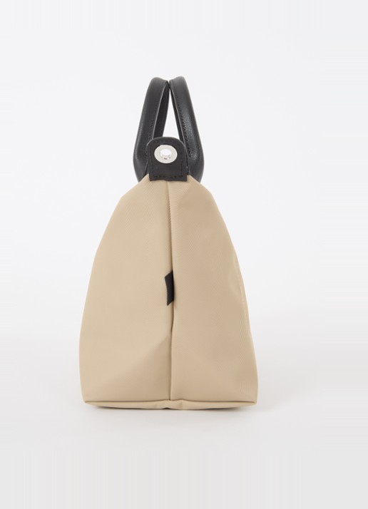 Longchamp Le Pliage Energy handtas S met leren details - detail 4 beige