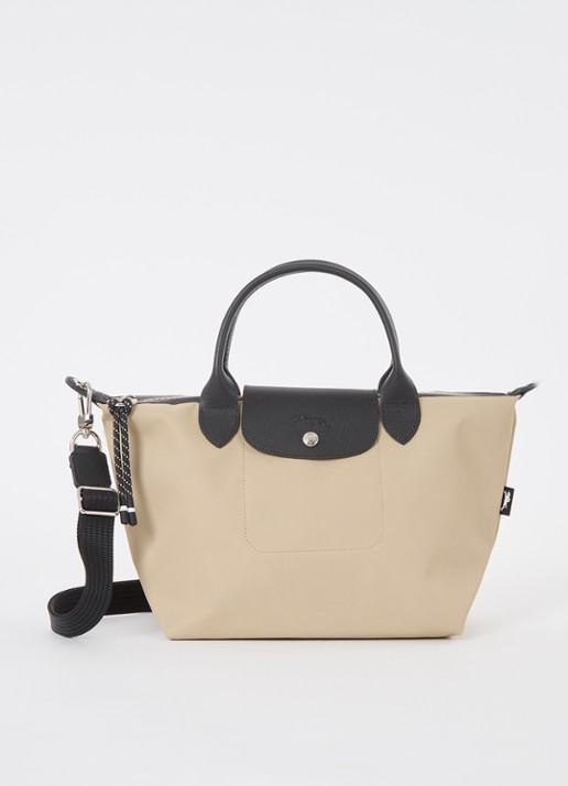 Longchamp Le Pliage Energy handtas S met leren details