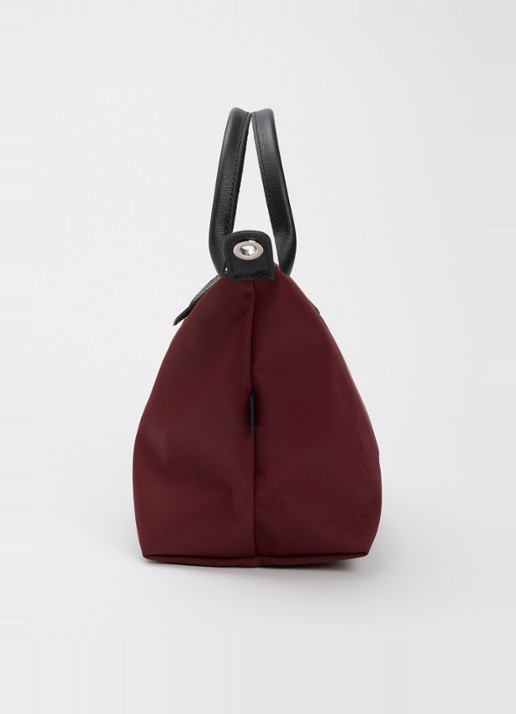 Longchamp Le Pliage Energy handtas S met leren details - detail 5 bordeauxrood