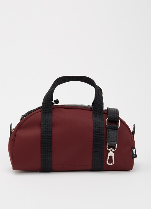Longchamp Le Pliage Energy handtas XS met afneembare schouderriem - voorkant 2 donkerrood