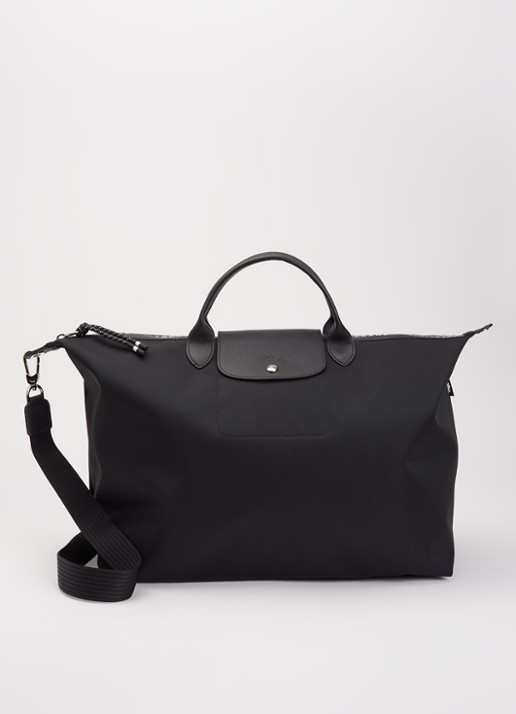 Longchamp Le Pliage Energy reistas L met leren details