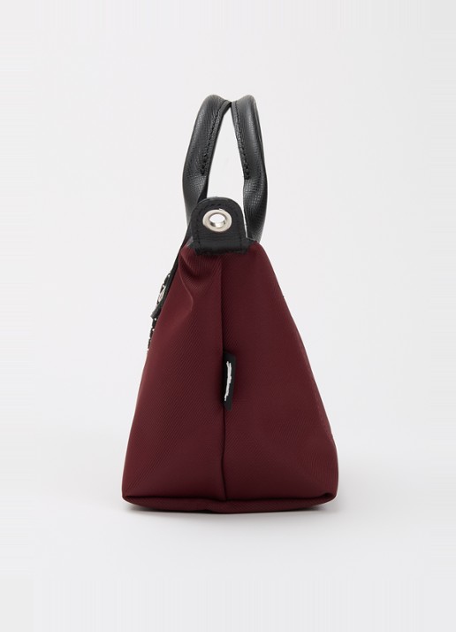Longchamp Le Pliage Energy XS handtas met leren details - detail 5 bordeauxrood