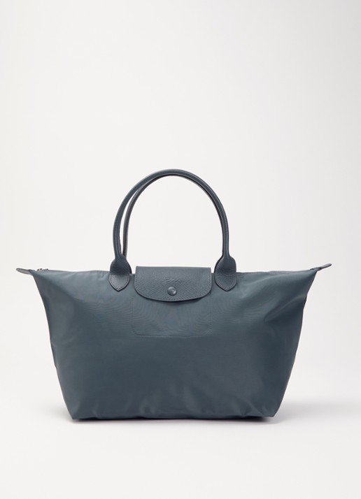 Longchamp Le Pliage One schoudertas L met leren details