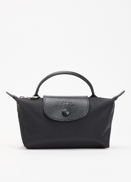 Longchamp Le Pliage One handtas met leren details