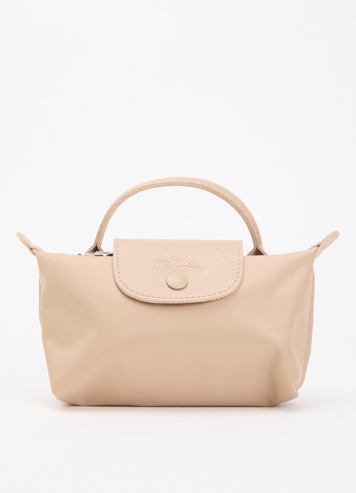 Longchamp Le Pliage One handtas met leren details