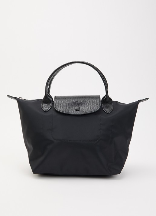 Longchamp Le Pliage One handtas S met leren details