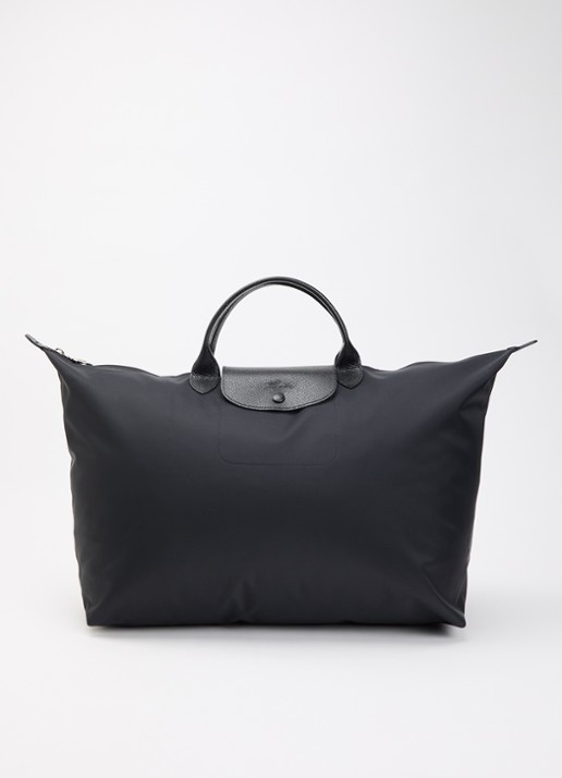 Longchamp Le Pliage One reistas L met leren details