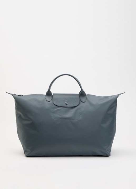 Longchamp Le Pliage One reistas L met leren details