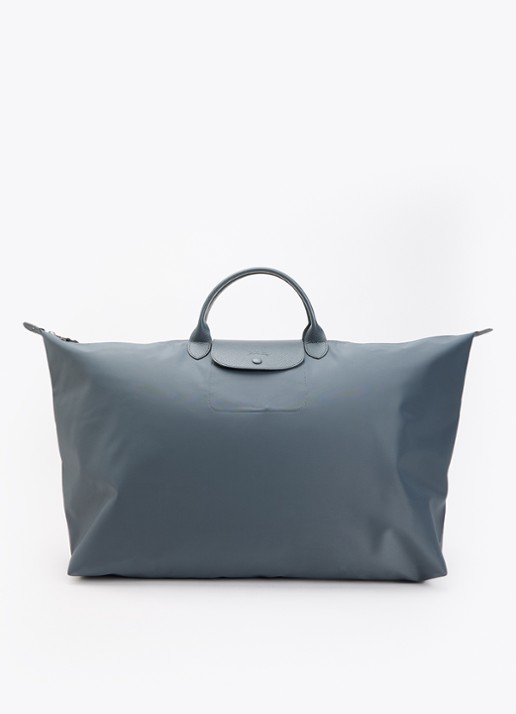 Longchamp Le Pliage One reistas XL met leren details