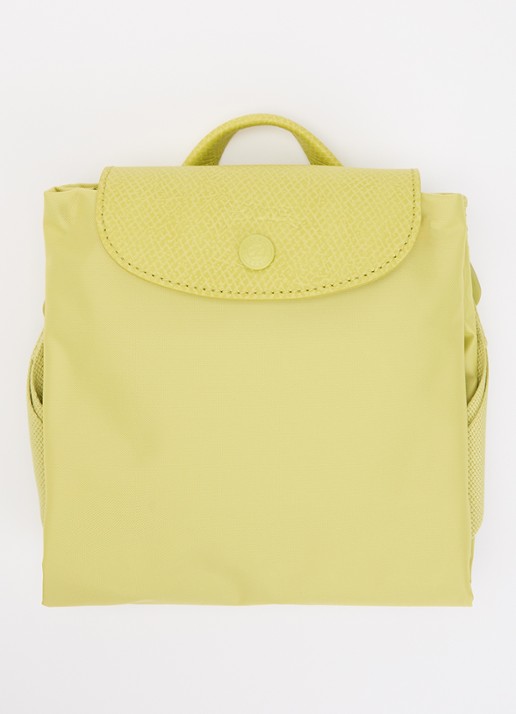 Longchamp Le Pliage One rugzak M met leren details - detail 2 groen