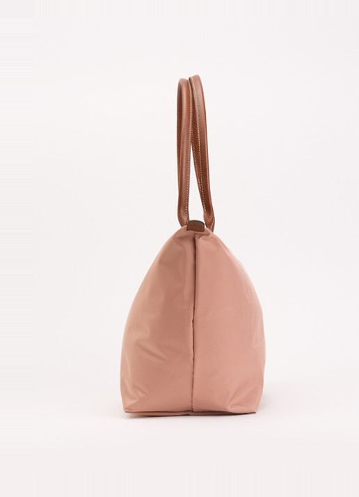 Longchamp Le Pliage Original schoudertas L met leren details - detail 5 oudroze