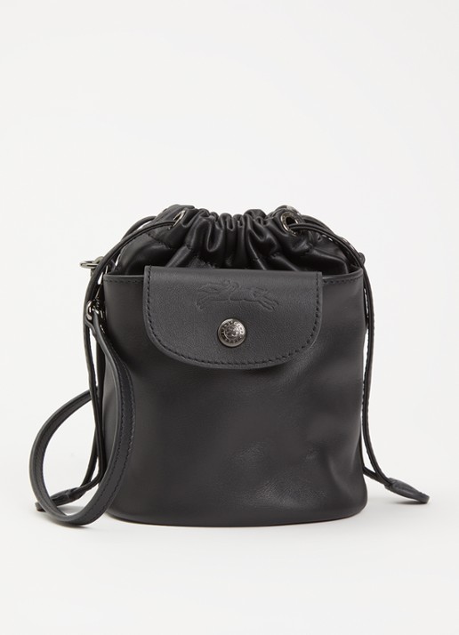 Longchamp Le Pliage Xtra crossbodytas van leer