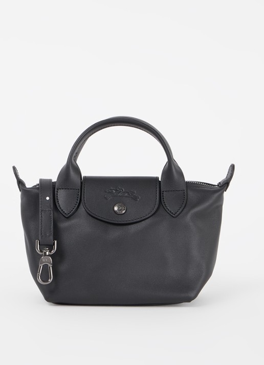 Longchamp Le Pliage Xtra XS handtas van leer