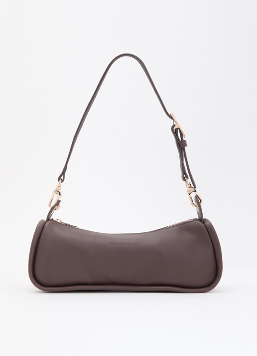 Longchamp Looong schoudertas M van leer