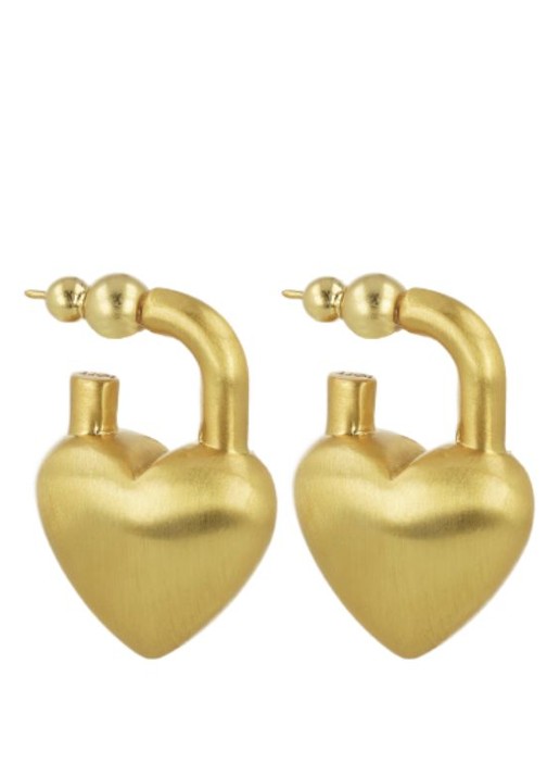 LOTT. gioielli Amour oorstekers verguld  - detail 3 goud