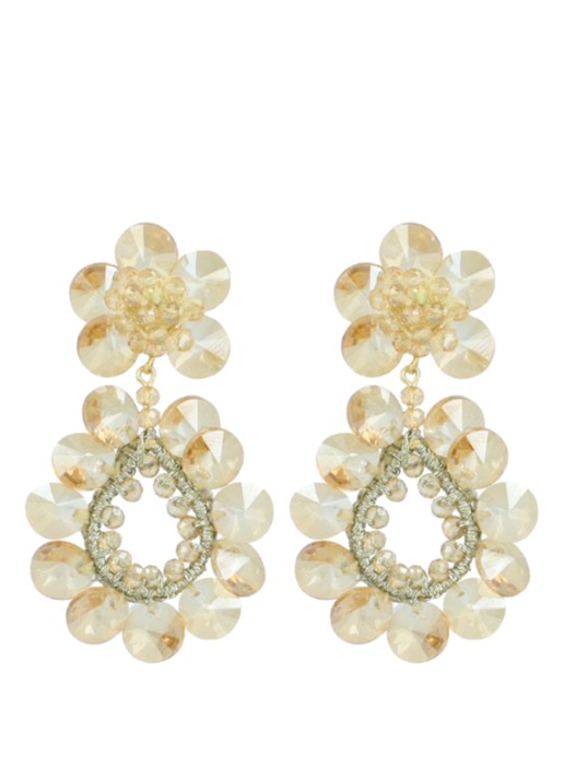 LOTT. gioielli Apollo Double Drop S/M oorstekers verguld