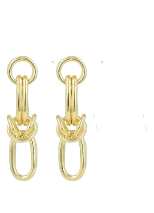 LOTT. gioielli Classic oorstekers verguld