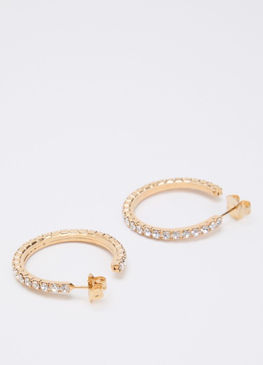 LOTT. gioielli Noor M ooringen met strass verguld - detail goud