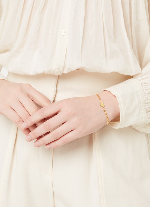 LOTT. gioielli Schakelarmband verguld  - voorkant 4 goud