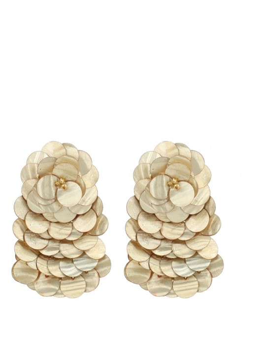 LOTT. gioielli Sequin Shell Look Waterfall Shelly oorstekers