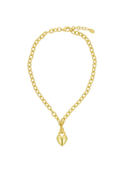 LOTT. gioielli Valen ketting met hanger - detail 4 goud
