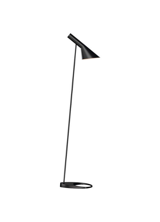 Louis Poulsen AJ vloerlamp V3 - voorkant zwart