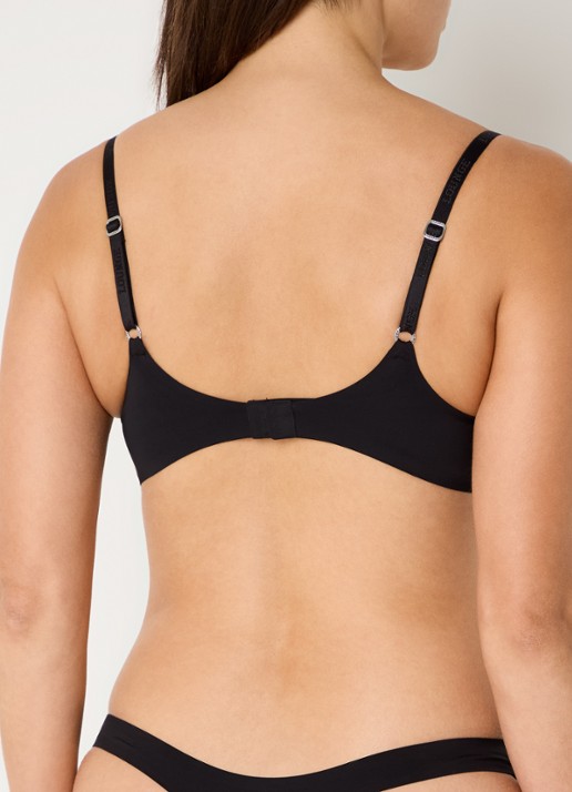 Lounge Anti Gravity push-up bh met mesh - achterkant zwart
